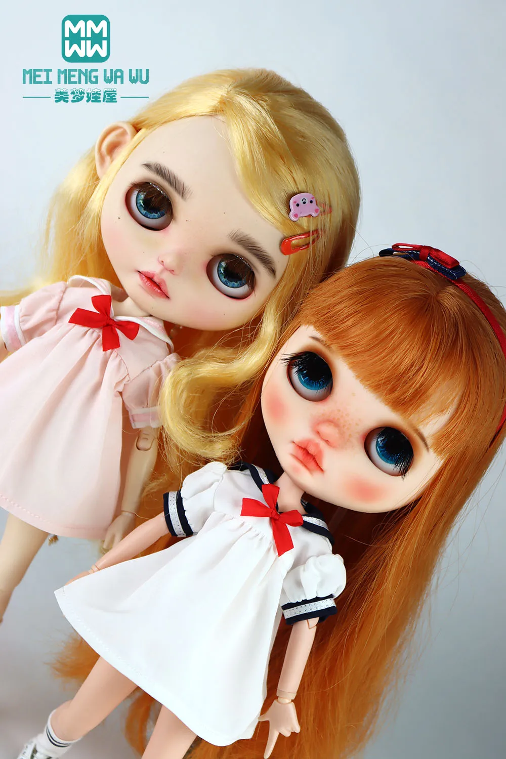 1pcs Blyth Doll Clothes Fashion JK Dress, Sailor Uniform, School Uniform for Blyth Azone OB23 OB24 1/6 Doll Accessories