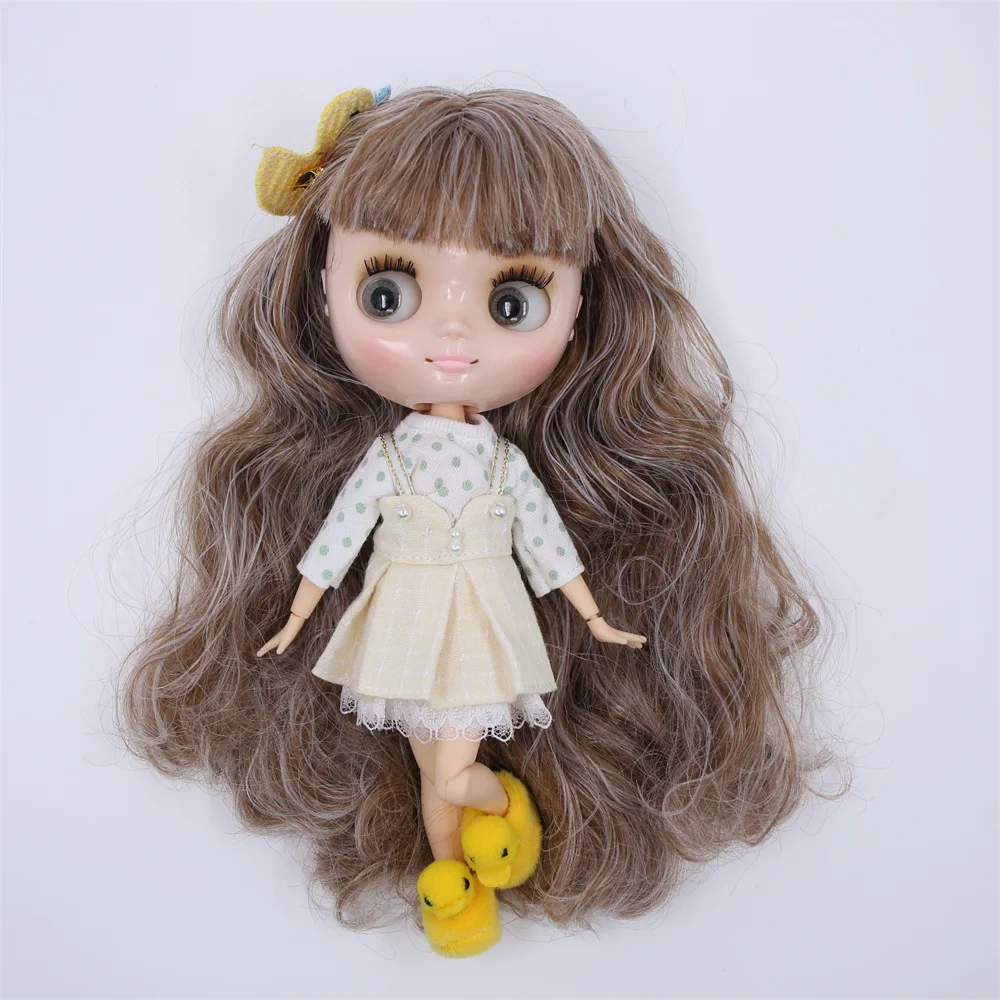 DBS Middie Blythe doll clothes Youth cute suit Little Red Hat suit Suitable for 20 cm joint body wear