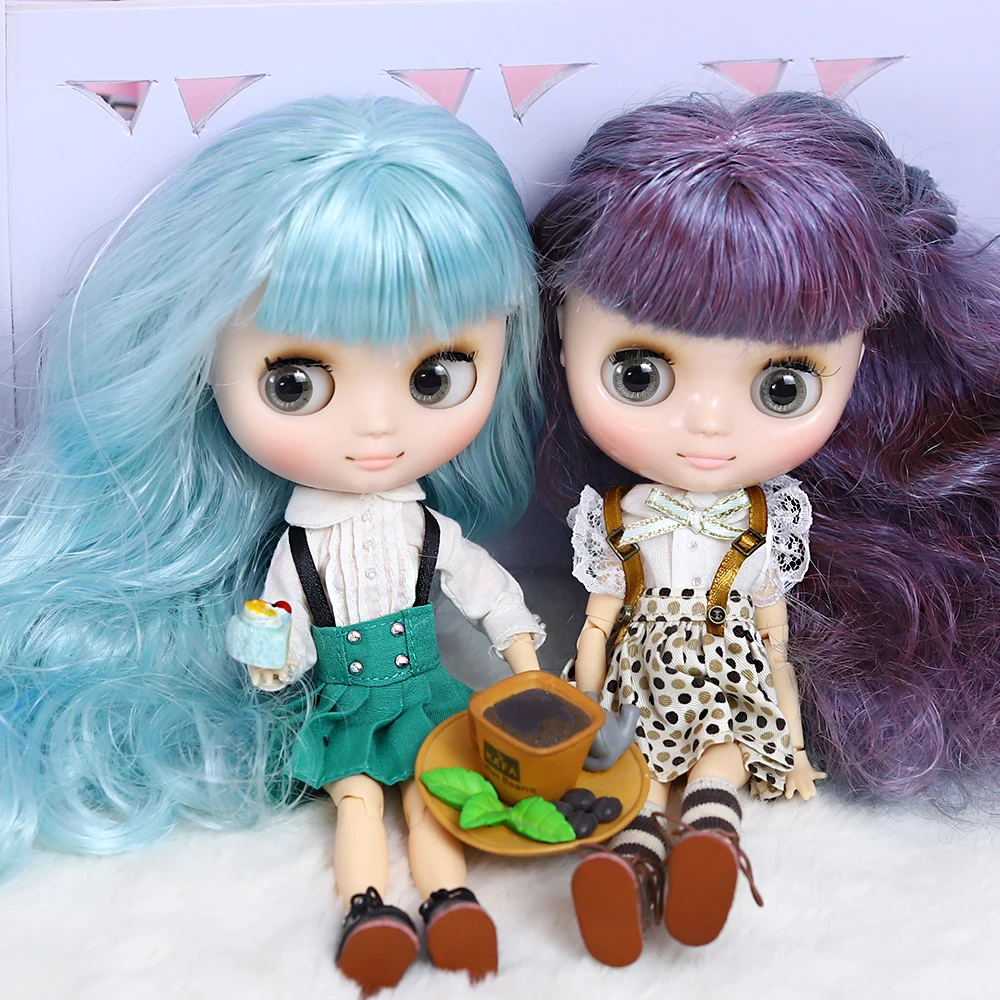 DBS Middie Blythe doll clothes Youth cute suit Little Red Hat suit Suitable for 20 cm joint body wear