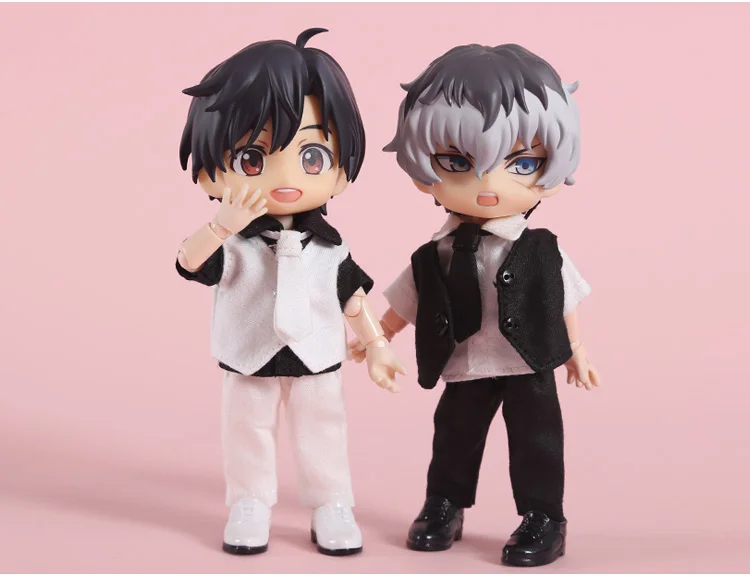Ob11 Doll Clothing Accessories Obitsu11 Doll Clothing Suit Suit 1/12BJD Doll Coat Shirt Tie