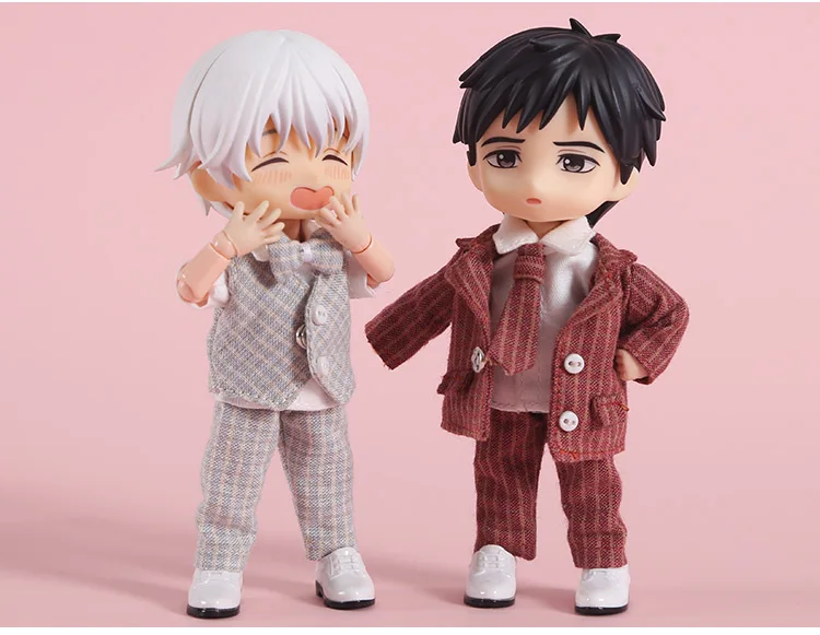 Ob11 Doll Clothing Accessories Obitsu11 Doll Clothing Suit Suit 1/12BJD Doll Coat Shirt Tie