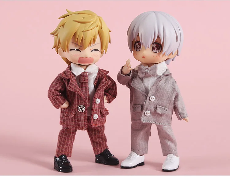 Ob11 Doll Clothing Accessories Obitsu11 Doll Clothing Suit Suit 1/12BJD Doll Coat Shirt Tie