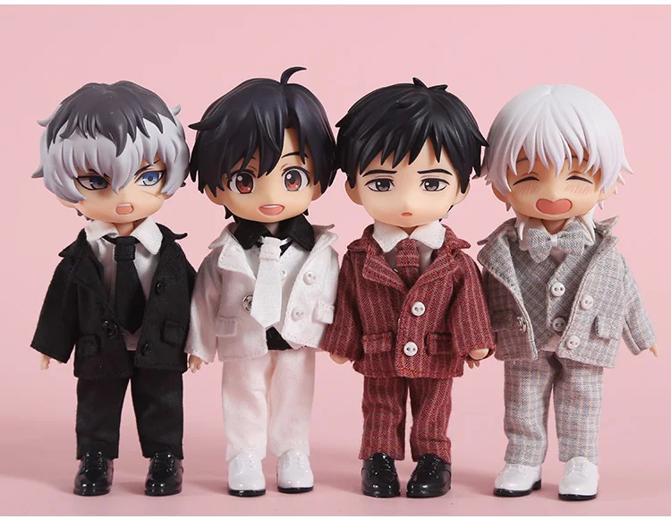 Ob11 Doll Clothing Accessories Obitsu11 Doll Clothing Suit Suit 1/12BJD Doll Coat Shirt Tie