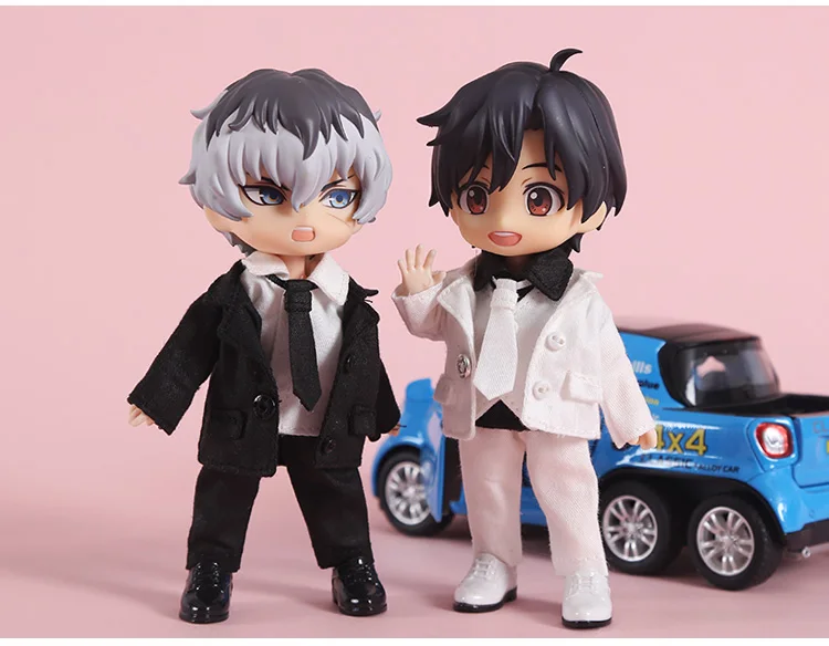 Ob11 Doll Clothing Accessories Obitsu11 Doll Clothing Suit Suit 1/12BJD Doll Coat Shirt Tie