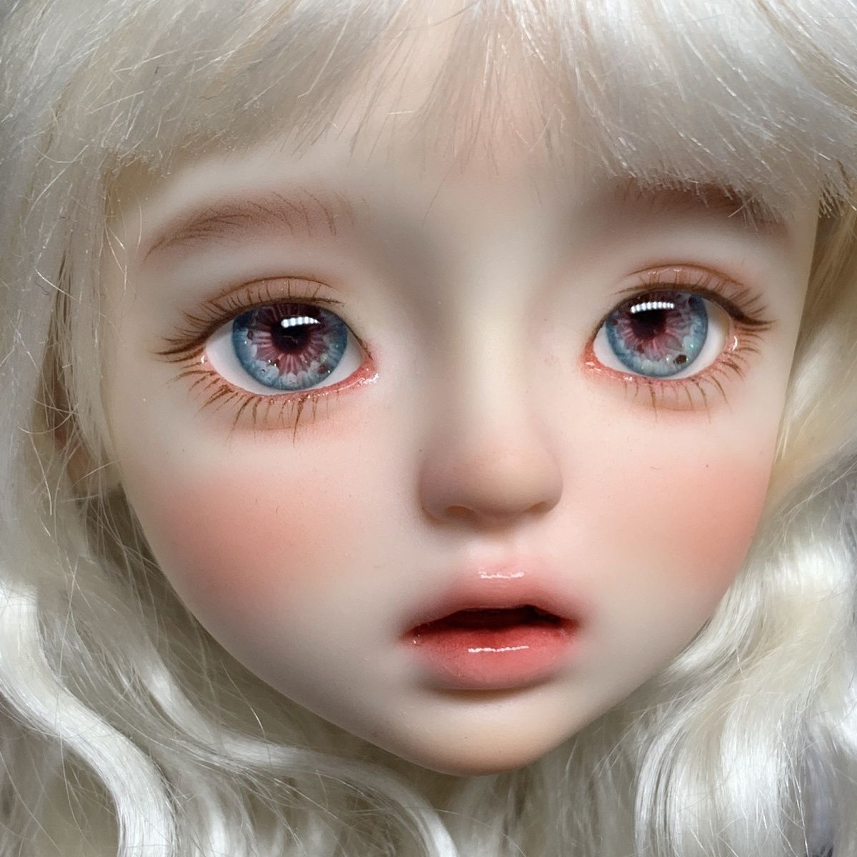 New Doll Eyes 12mm 14mm 16mm 18mm for Bjd Doll Plaster Eyeball Human Eye Pattern Handmade Diy Girl Toy Dress Up Doll Accessories