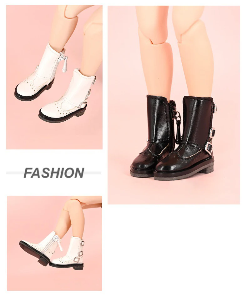 New Blyth Doll Shoes Fashion Boots High boots Ankle Boots for Azone, Licca,Ob22, OB24, Molly, BJD Doll Accessories Toy Gift