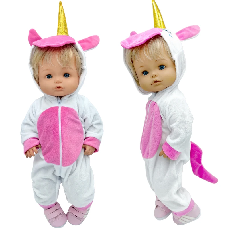 40cm Nenuco Doll Outfit Ropa Y Su Hermanita Reborn Baby Doll Clothes Animal Costumes