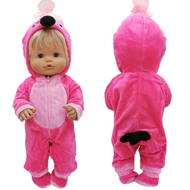 40cm Nenuco Doll Outfit Ropa Y Su Hermanita Reborn Baby Doll Clothes Animal Costumes