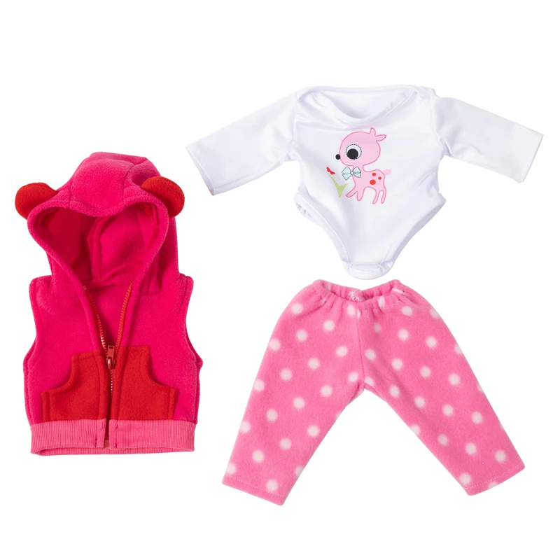 40cm Nenuco Doll Outfit Ropa Y Su Hermanita Reborn Baby Doll Clothes Animal Costumes