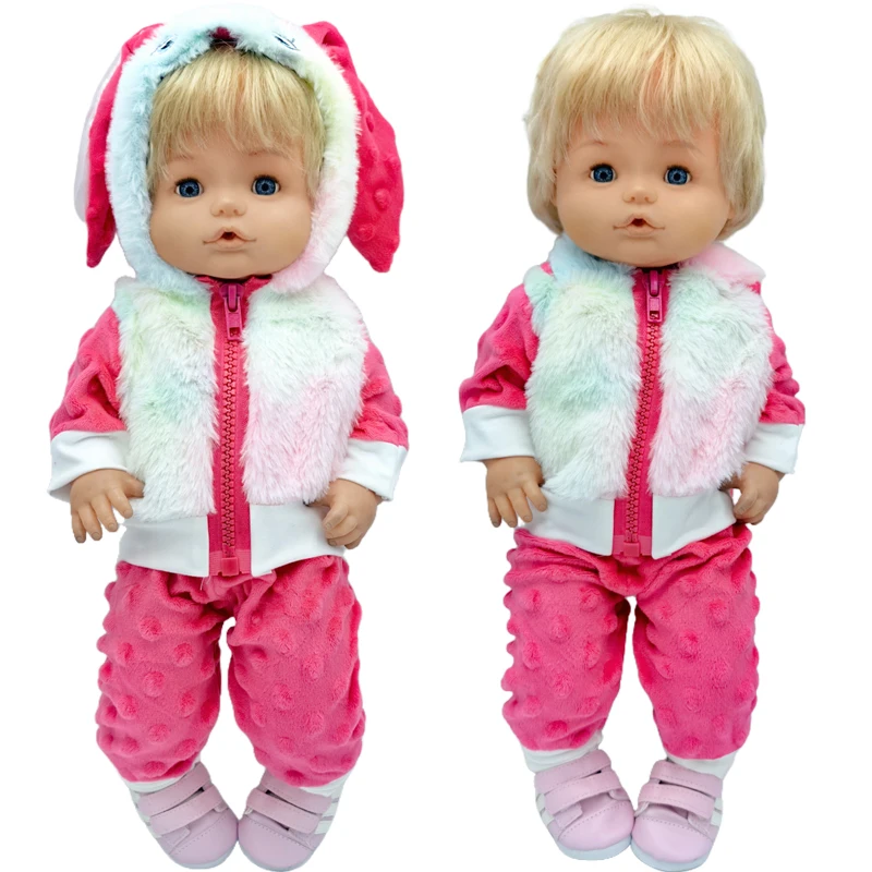 40cm Nenuco Doll Outfit Ropa Y Su Hermanita Reborn Baby Doll Clothes Animal Costumes