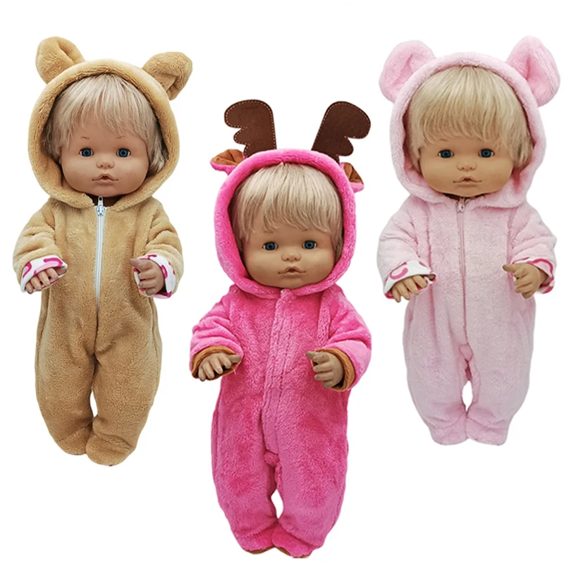 40cm Nenuco Doll Outfit Ropa Y Su Hermanita Reborn Baby Doll Clothes Animal Costumes