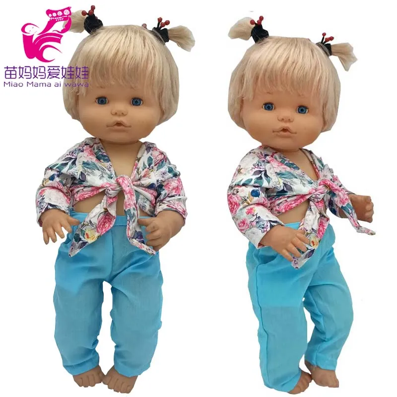 40cm Nenuco Doll Outfit Ropa Y Su Hermanita Reborn Baby Doll Clothes Animal Costumes