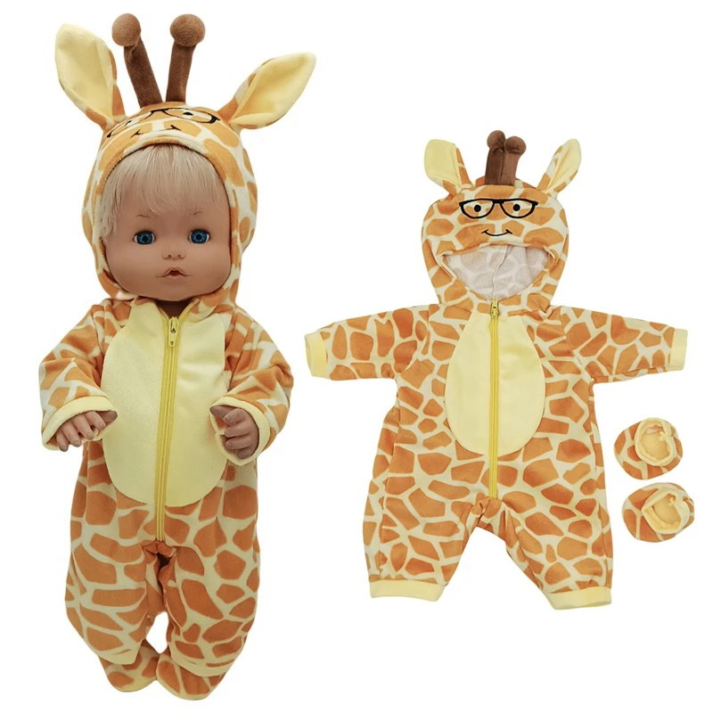 40cm Nenuco Doll Outfit Ropa Y Su Hermanita Reborn Baby Doll Clothes Animal Costumes