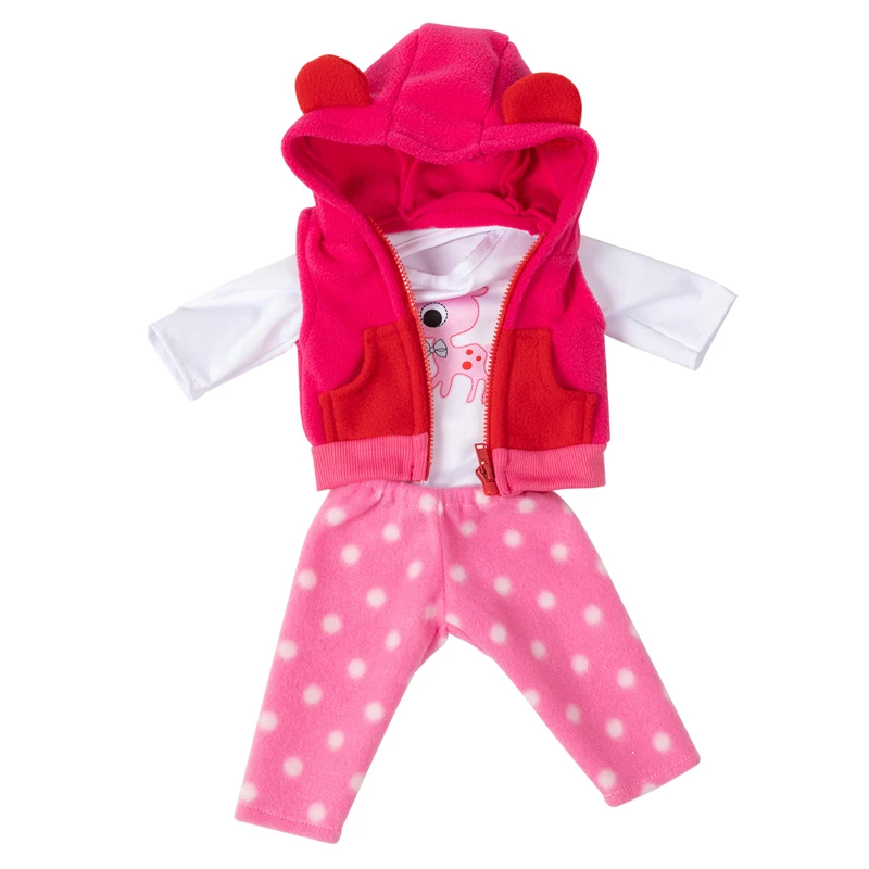 40cm Nenuco Doll Outfit Ropa Y Su Hermanita Reborn Baby Doll Clothes Animal Costumes
