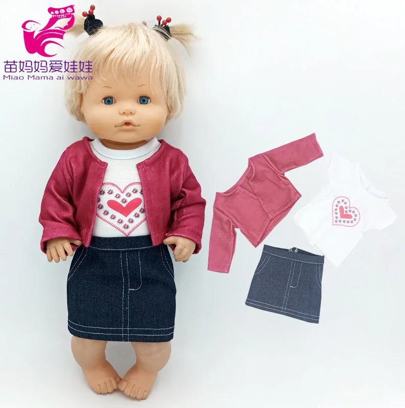 40cm Nenuco Doll Outfit Ropa Y Su Hermanita Reborn Baby Doll Clothes Animal Costumes