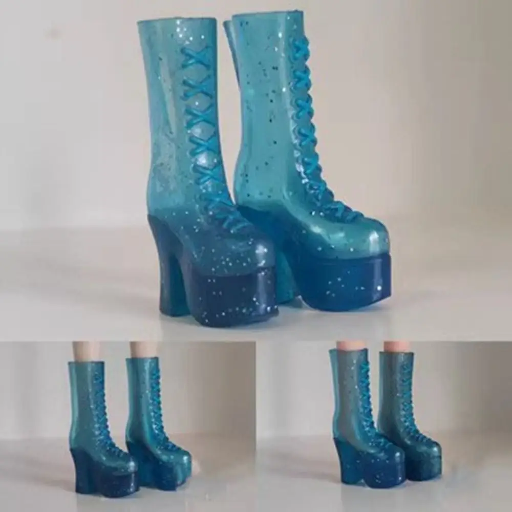 Quality 1/6 Doll Shoes High Heels Super Model 30cm Figure Doll Sandals Original 30cm Doll Casual Shoes Female Doll Boots Doll