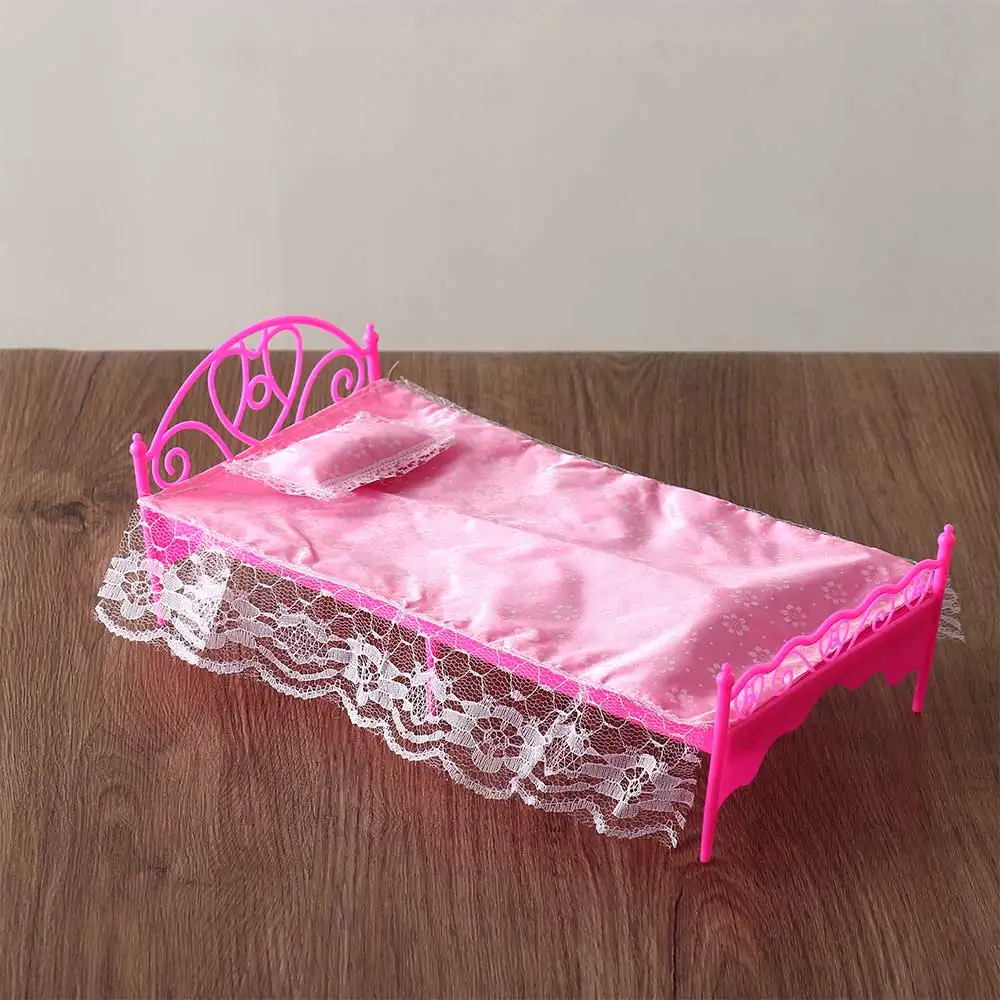 Dollhouse Furniture Creative Miniature Furniture Wardrobe/Bed/Shoe Rack/Bathtub/Swing For Doll Living Room Decor Accessories