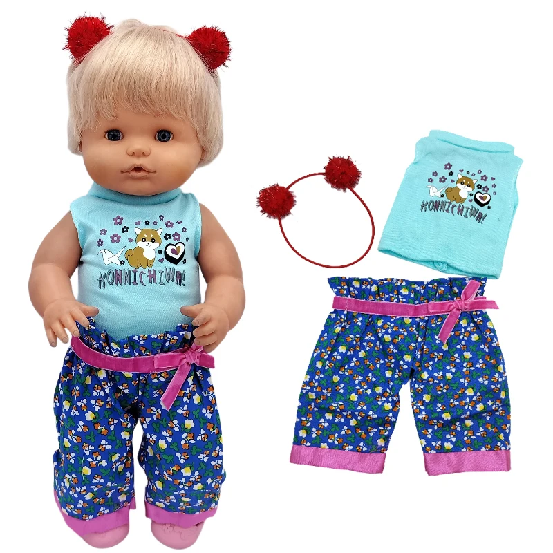 For Nenuco Doll Dress Ropa Y Su Hermanita 40 cm Baby Doll Clothes