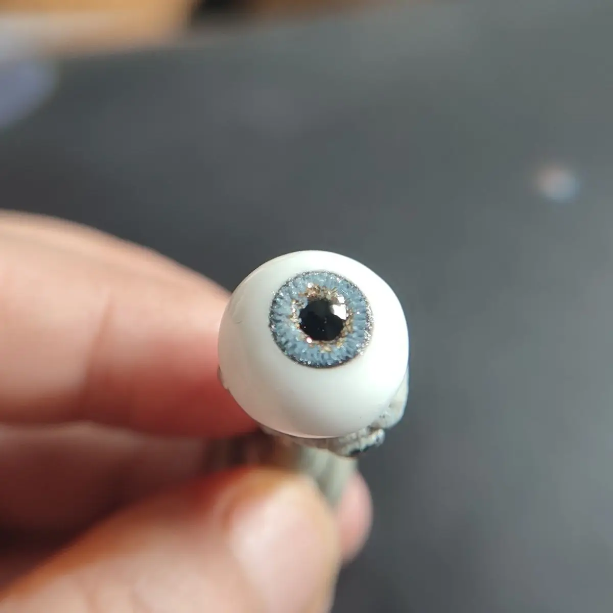 New Doll Eyes 8/10/12/14/16/18/22mm Yellow Resistant Realistic Eye Plaster Eyeball Diy Girl Toys Dress Up Doll Accessories