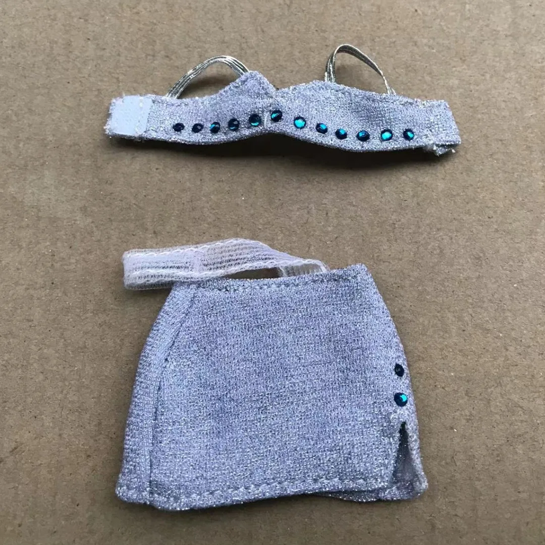 Rainbow Doll Dress Clothing Set 1/6 Doll Accessories Original Doll Skirt Jeans Shoes Boots Sandals Colorful Decors