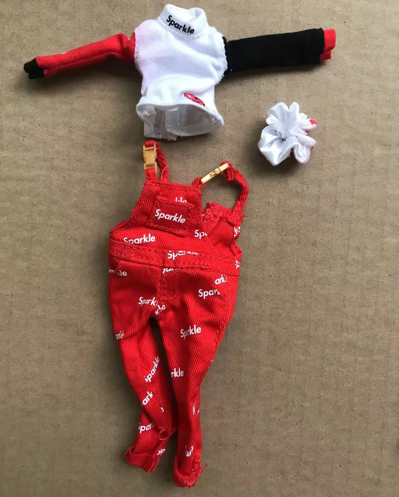 Rainbow Doll Dress Clothing Set 1/6 Doll Accessories Original Doll Skirt Jeans Shoes Boots Sandals Colorful Decors
