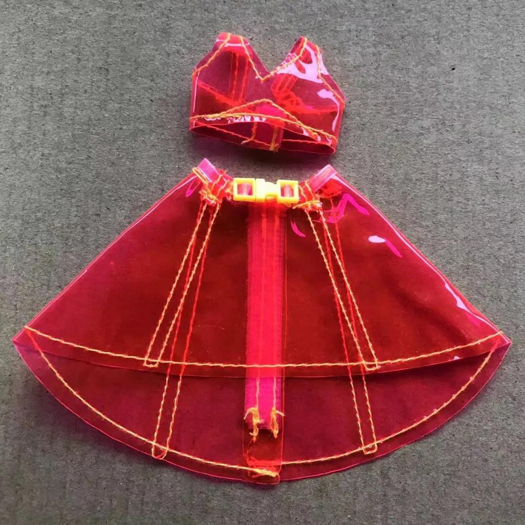 Rainbow Doll Dress Clothing Set 1/6 Doll Accessories Original Doll Skirt Jeans Shoes Boots Sandals Colorful Decors