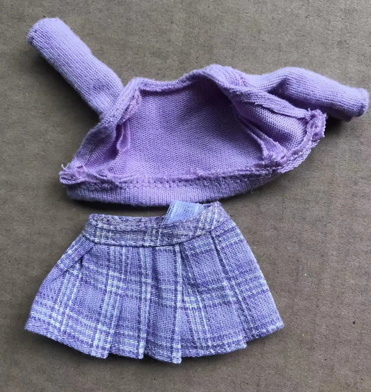 Rainbow Doll Dress Clothing Set 1/6 Doll Accessories Original Doll Skirt Jeans Shoes Boots Sandals Colorful Decors
