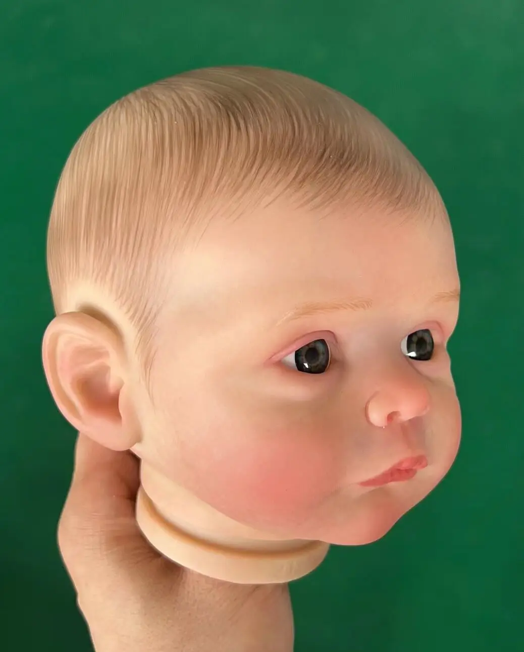 NPK 20inch Finished Reborn Doll Kit Joleen Lifelike Soft Touch DIY Already Painted Doll Parts