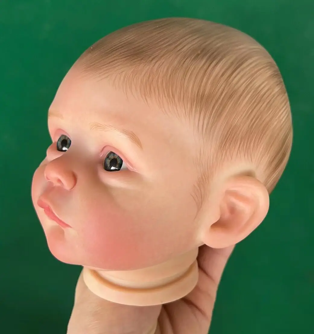 NPK 20inch Finished Reborn Doll Kit Joleen Lifelike Soft Touch DIY Already Painted Doll Parts