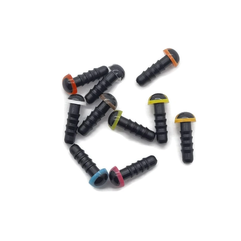Colorful Safety Eyes Fit for Crochet /Stuffed /Amigurumi Doll Come With Washers 6mm