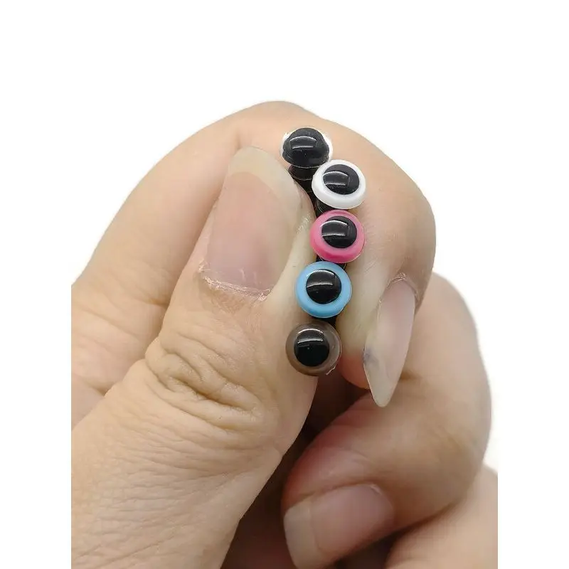 Colorful Safety Eyes Fit for Crochet /Stuffed /Amigurumi Doll Come With Washers 6mm