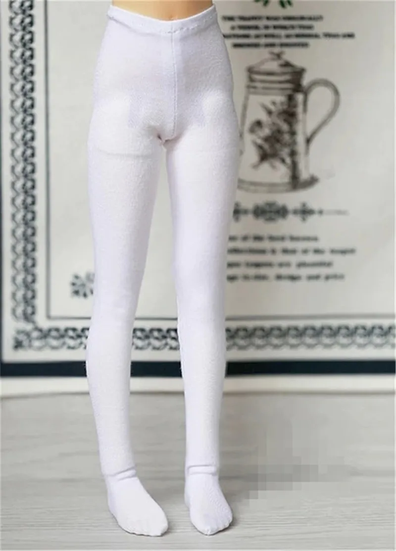 BJD Doll Clothing Fits with a 1/3 1/4 SD17 Uncle Size Fashionable Easy Leggings for Men and Women in Black and White