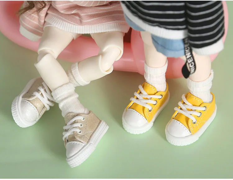 New1/6 BJD Doll Shoes fashion canvas shoes sneakers for 1/6 SD YOSD doll accessories 30cm doll Shoes for doll