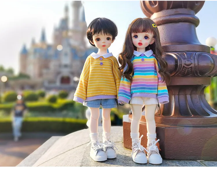 New1/6 BJD Doll Shoes fashion canvas shoes sneakers for 1/6 SD YOSD doll accessories 30cm doll Shoes for doll