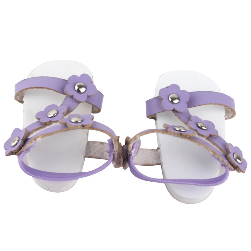 5cm New Flower Doll Shoes For American Gilr 14 Inch Doll Sandals For EXO,Paula Reina,Lesly,Lisa,nenuco Doll Accessories Toy