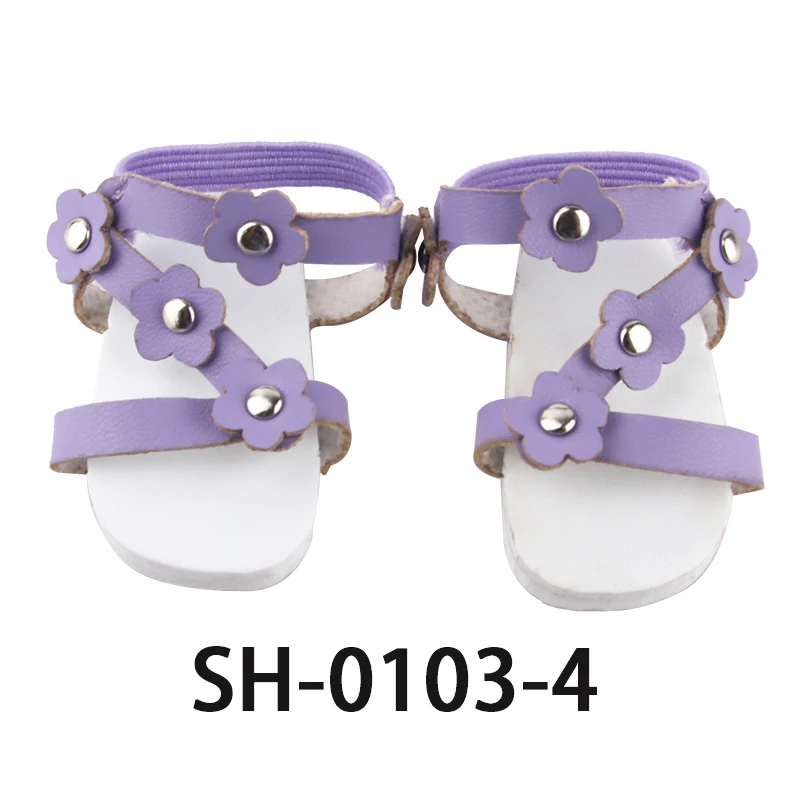 5cm New Flower Doll Shoes For American Gilr 14 Inch Doll Sandals For EXO,Paula Reina,Lesly,Lisa,nenuco Doll Accessories Toy