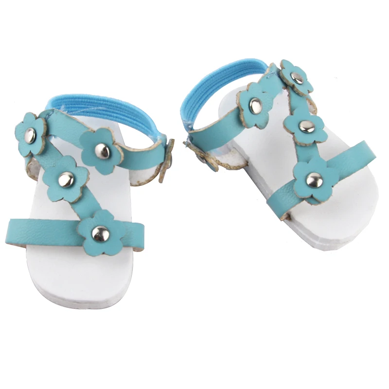 5cm New Flower Doll Shoes For American Gilr 14 Inch Doll Sandals For EXO,Paula Reina,Lesly,Lisa,nenuco Doll Accessories Toy