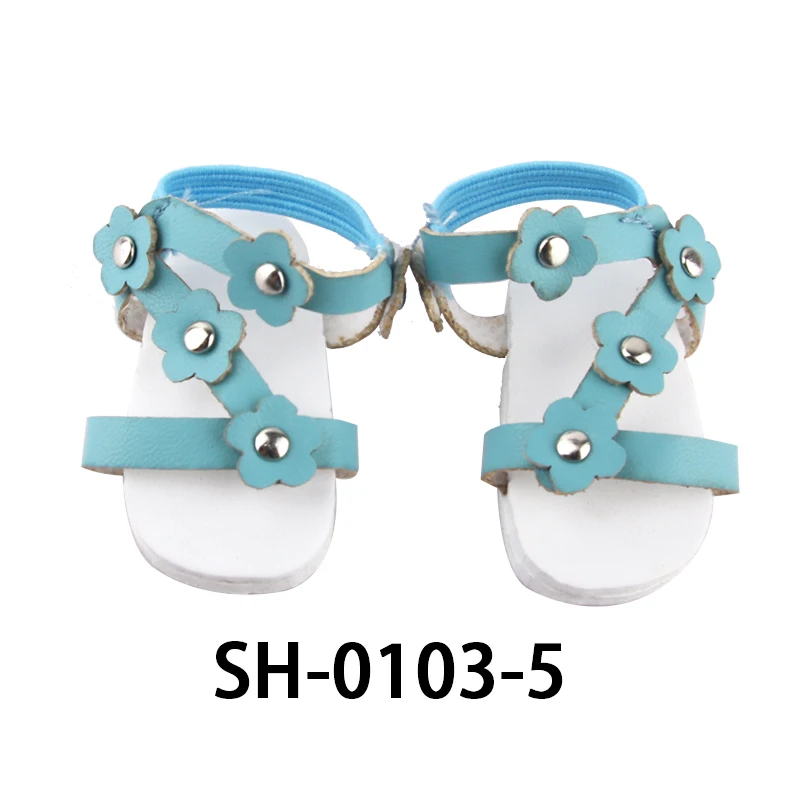 5cm New Flower Doll Shoes For American Gilr 14 Inch Doll Sandals For EXO,Paula Reina,Lesly,Lisa,nenuco Doll Accessories Toy