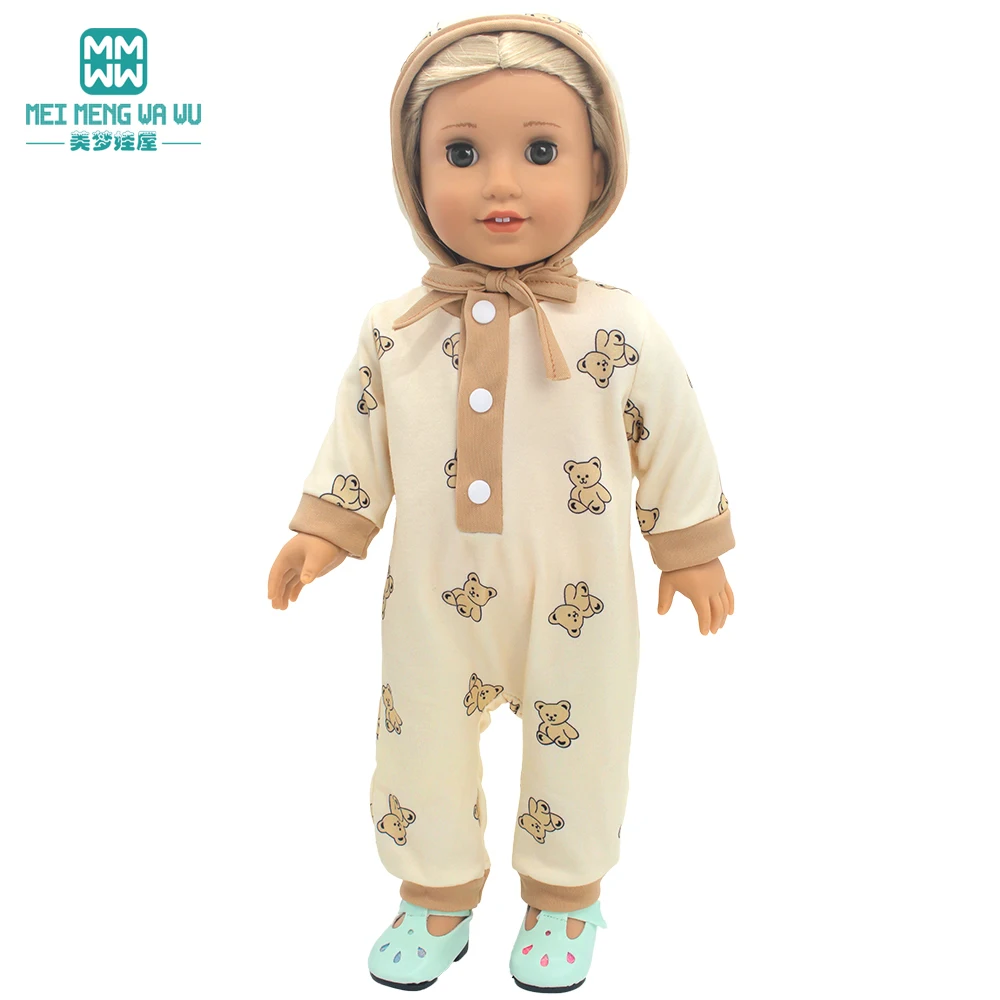 NEW Toys Doll Clothes 43cm New Born Doll American Doll Accessories Fashion Jackets, Jeans, Shoes Gift