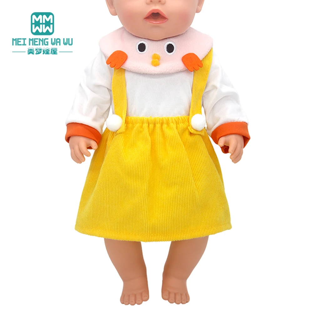 NEW Toys Doll Clothes 43cm New Born Doll American Doll Accessories Fashion Jackets, Jeans, Shoes Gift