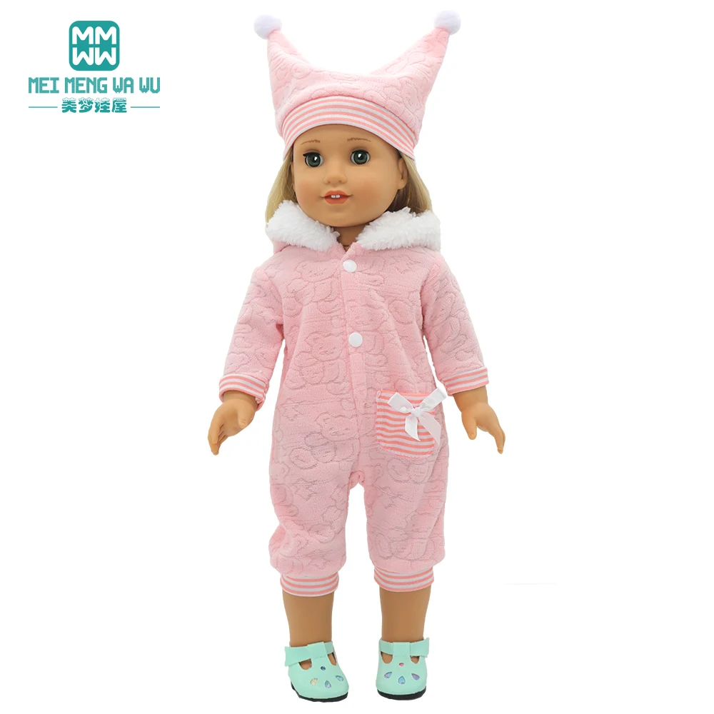 NEW Toys Doll Clothes 43cm New Born Doll American Doll Accessories Fashion Jackets, Jeans, Shoes Gift