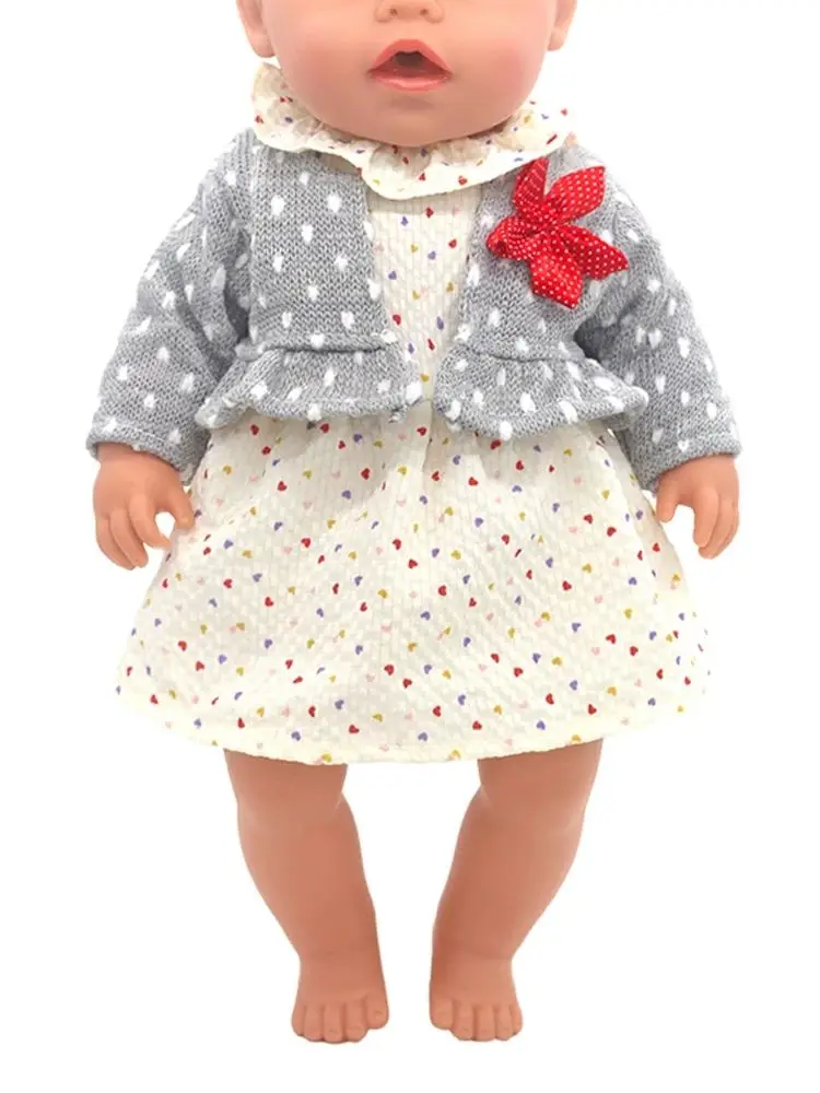NEW Toys Doll Clothes 43cm New Born Doll American Doll Accessories Fashion Jackets, Jeans, Shoes Gift