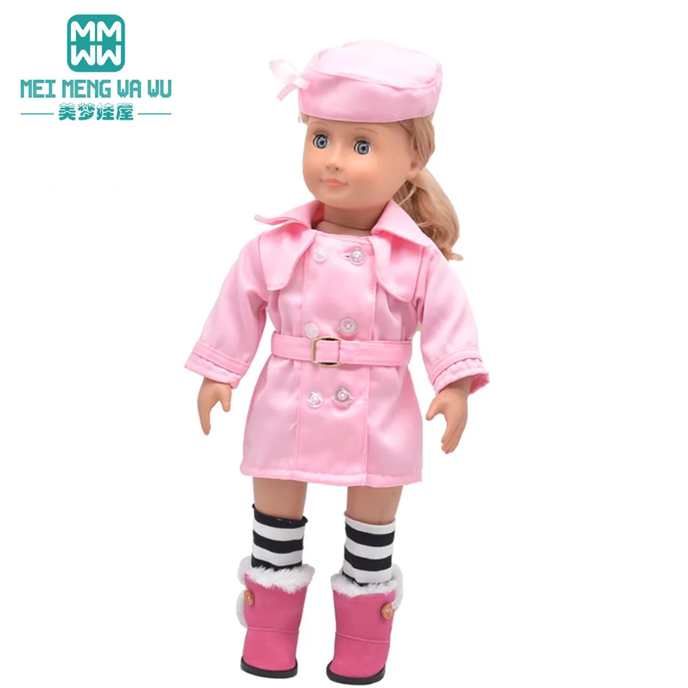NEW Toys Doll Clothes 43cm New Born Doll American Doll Accessories Fashion Jackets, Jeans, Shoes Gift