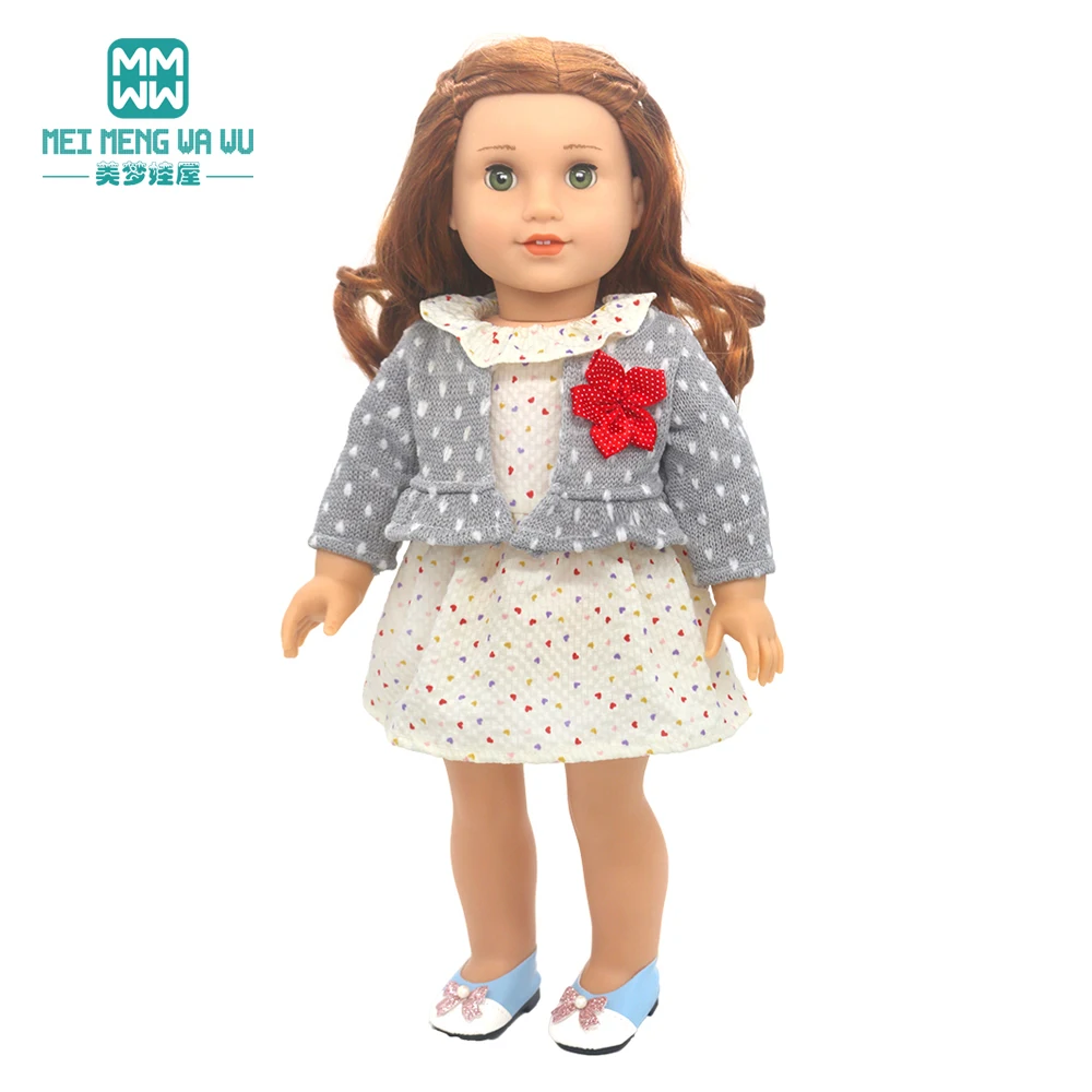 NEW Toys Doll Clothes 43cm New Born Doll American Doll Accessories Fashion Jackets, Jeans, Shoes Gift