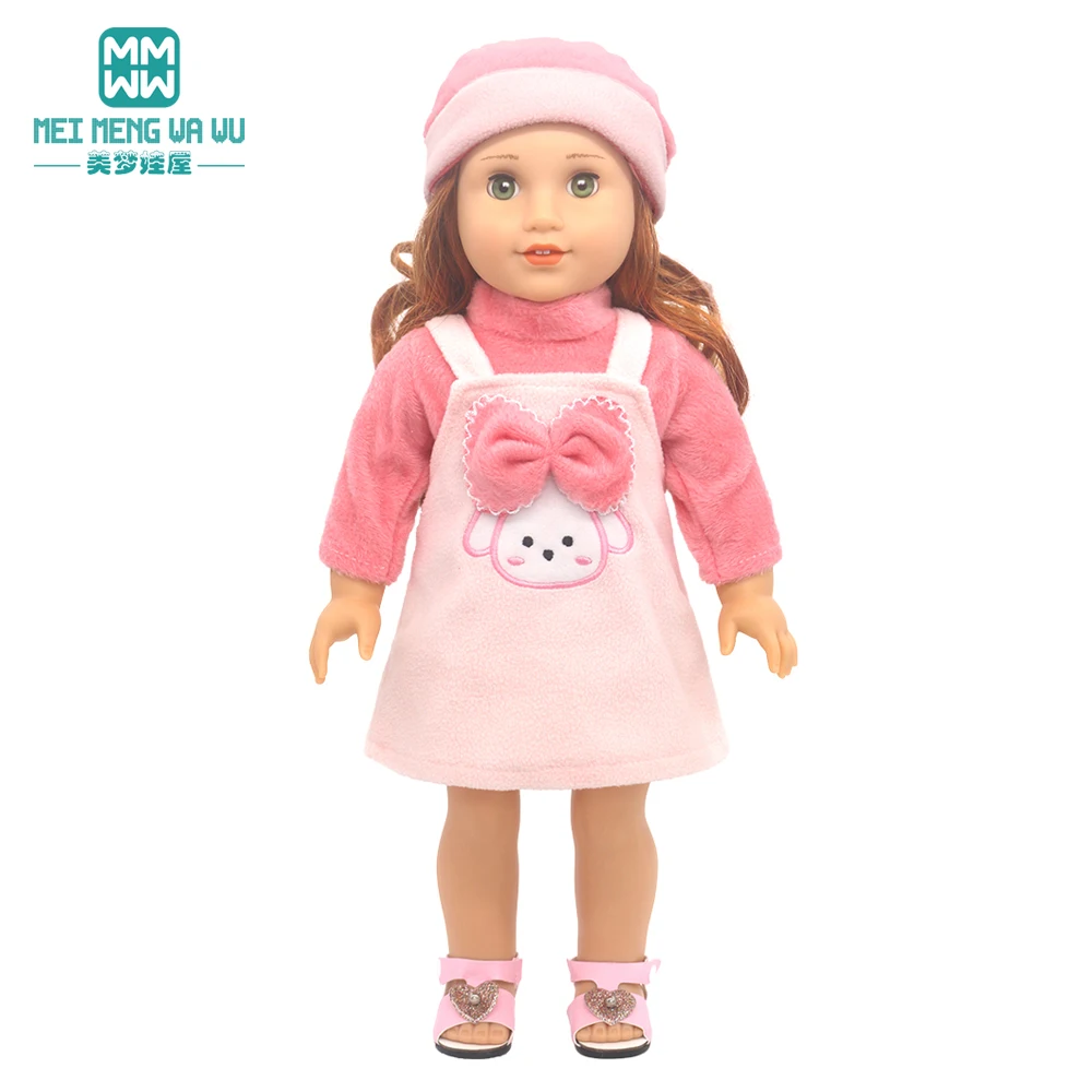 NEW Toys Doll Clothes 43cm New Born Doll American Doll Accessories Fashion Jackets, Jeans, Shoes Gift