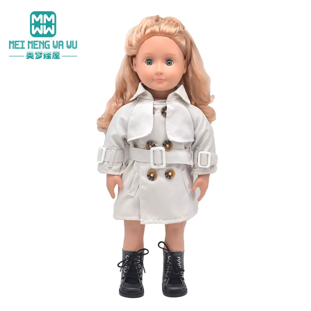 NEW Toys Doll Clothes 43cm New Born Doll American Doll Accessories Fashion Jackets, Jeans, Shoes Gift
