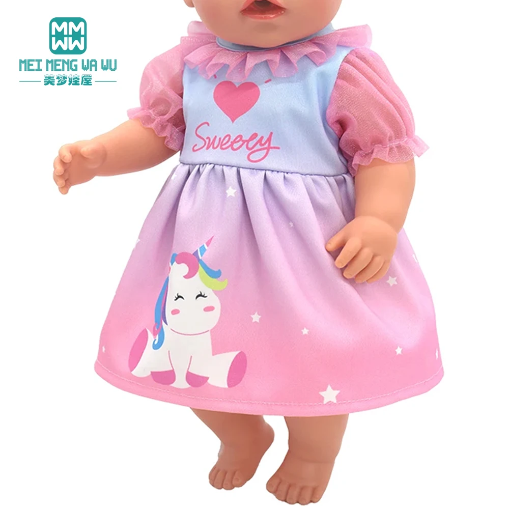 NEW Toys Doll Clothes 43cm New Born Doll American Doll Accessories Fashion Jackets, Jeans, Shoes Gift
