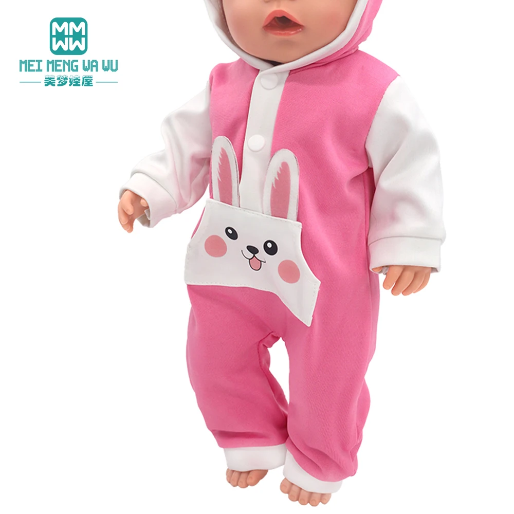 NEW Toys Doll Clothes 43cm New Born Doll American Doll Accessories Fashion Jackets, Jeans, Shoes Gift