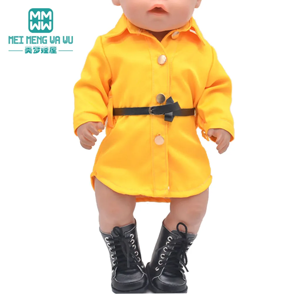 NEW Toys Doll Clothes 43cm New Born Doll American Doll Accessories Fashion Jackets, Jeans, Shoes Gift