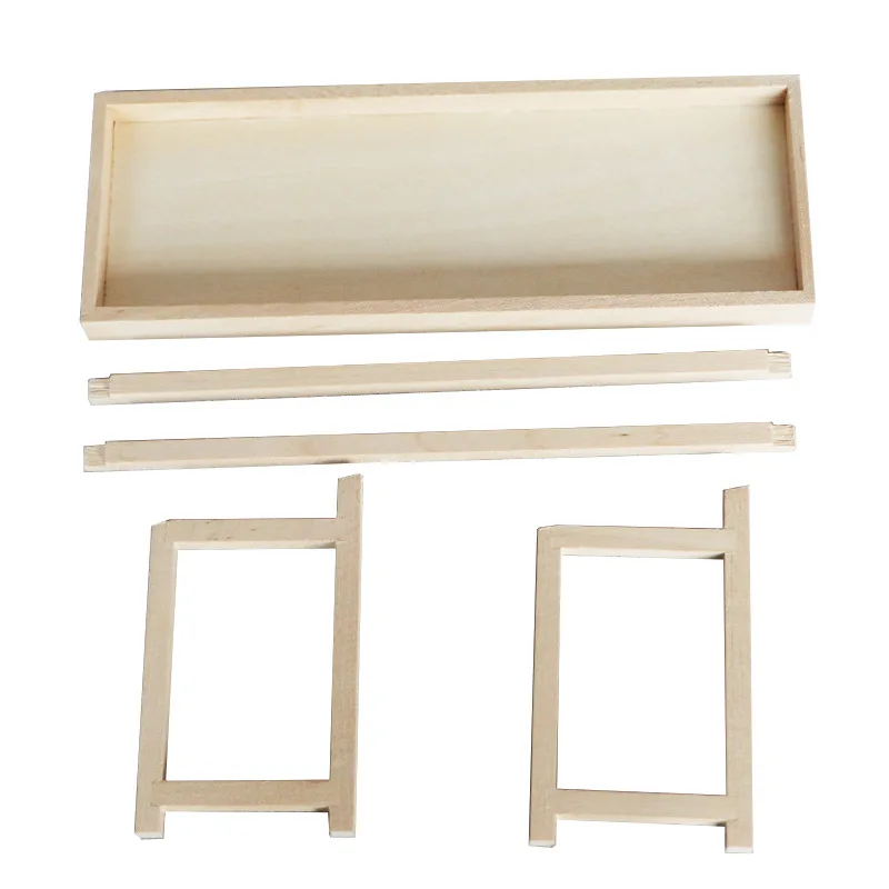Doll house Mini Furniture Wooden Refrigerator Scene Beverage Color Freezer